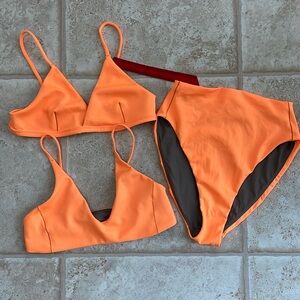 Left on Friday popsicle orange bikini (3 pieces)